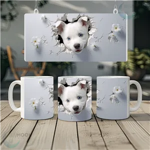 11oz Ceramic Coffee Mug - Fun Dog23