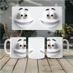 11oz Ceramic Coffee Mug - FunFaceExp27
