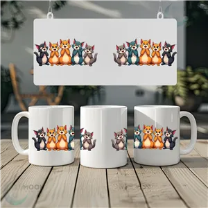 11oz Ceramic Coffee Mug - Cat Funny7
